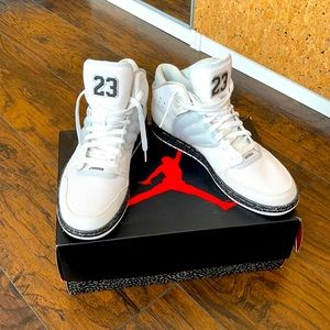 Jordan 1 Flight 4 Premium 'White Silver'